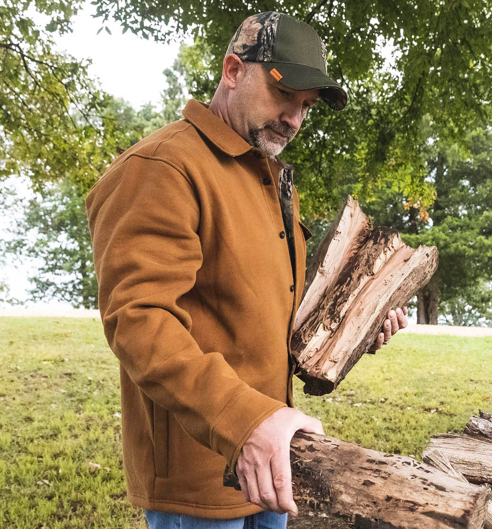 Legendary Whitetails Mens Big Woods Fleece Shirt Jacket Jacket