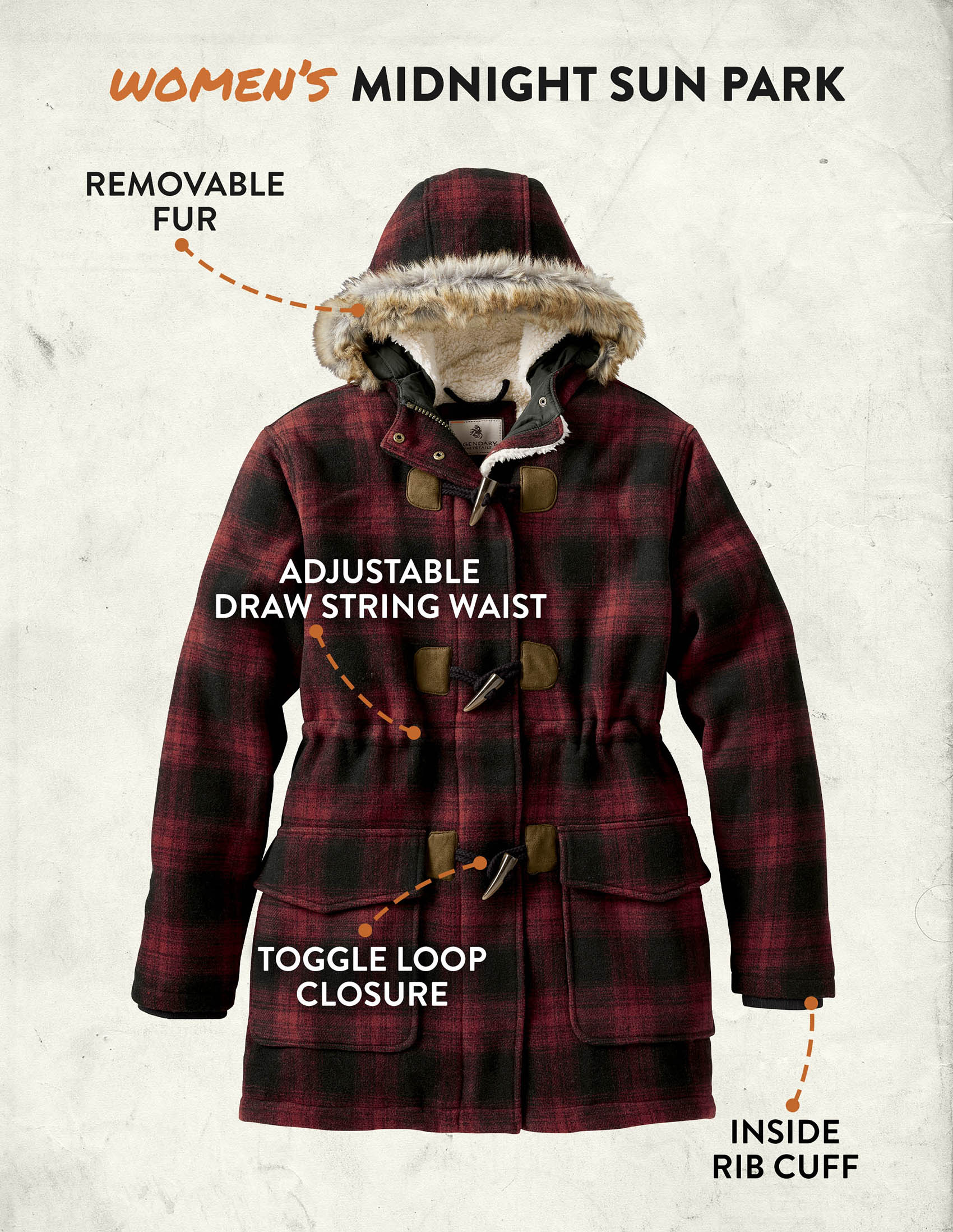 Legendary whitetails best sale women's anchorage parka
