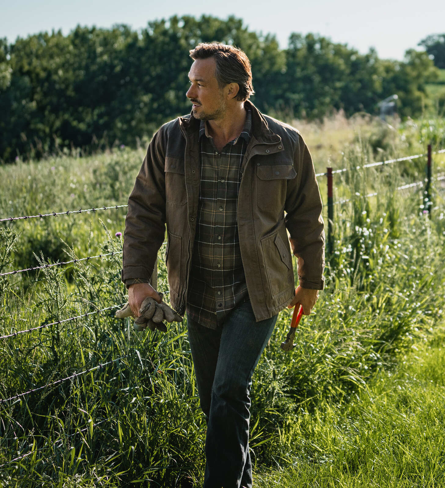 Men's Tough as Buck Chore Vintage Coat | Rugged Fabric & 8 Pockets