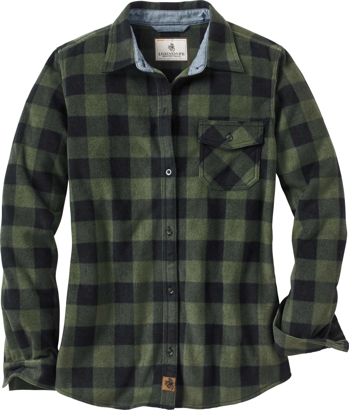 Legendary whitetails men's silent hide sweater fleece button up outlet