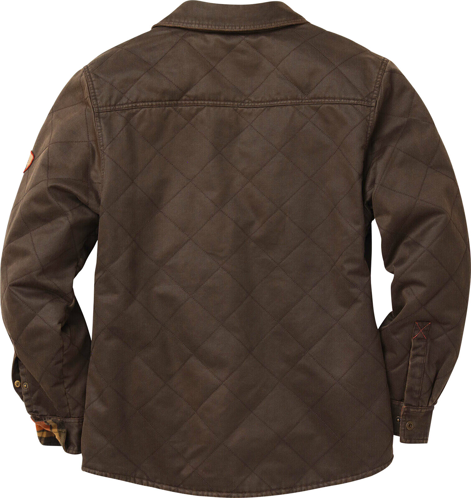 Men's Quilted Flannel-Lined Shirt Jacket | Rugged Warmth for