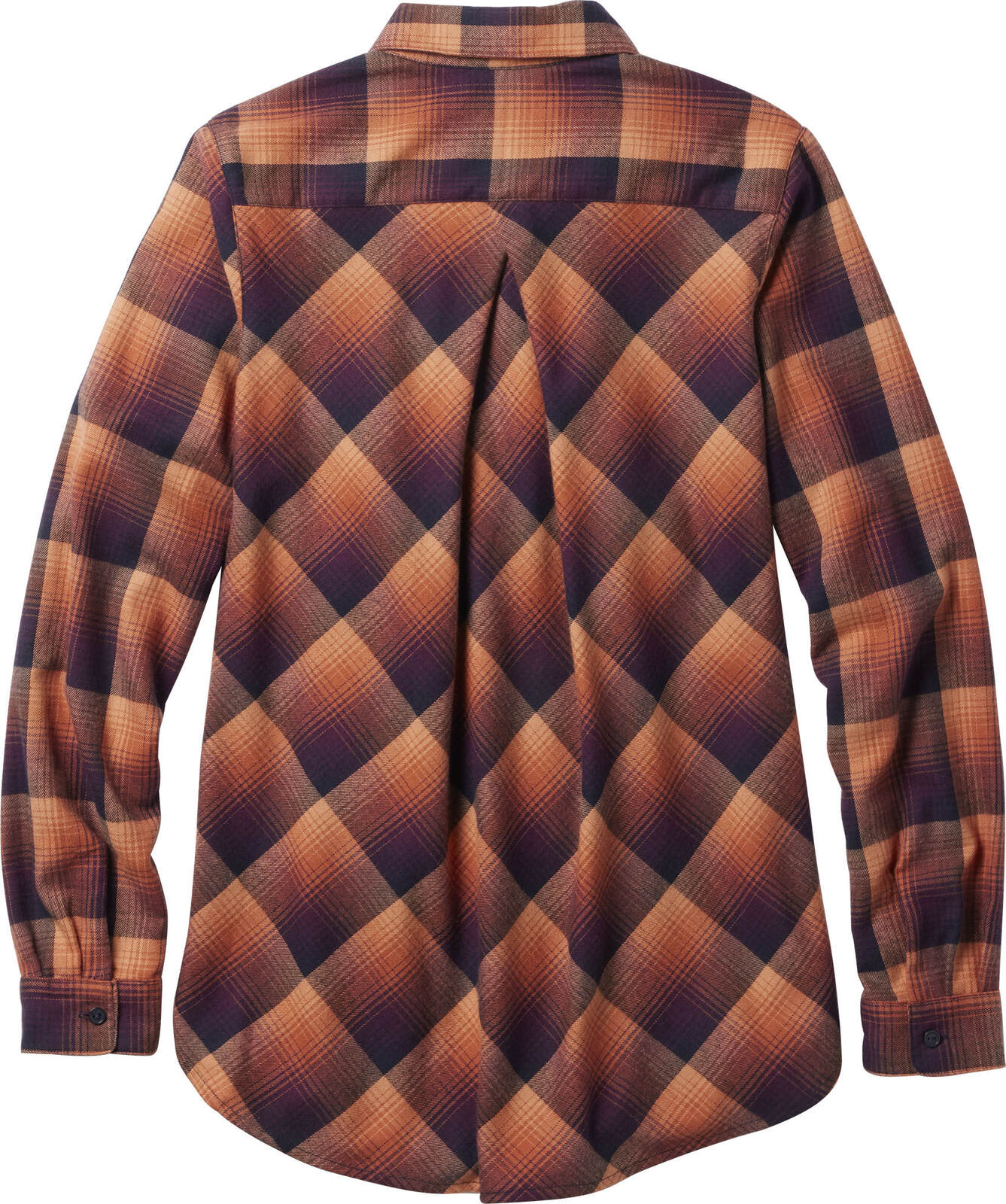 Women's Popover Flannel Tunic Top | Soft Brushed Casual Wear for