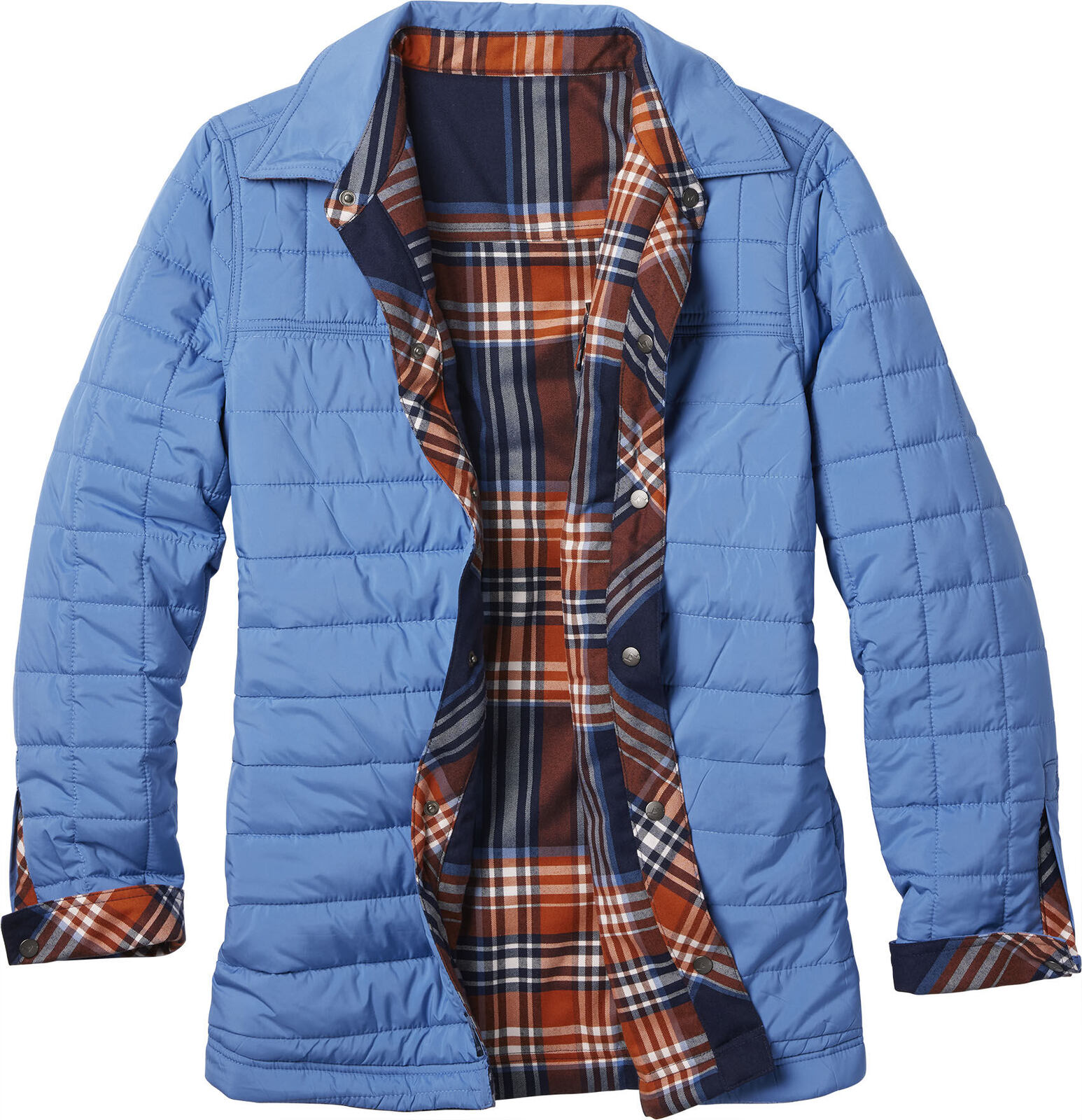 Women's Parkland Reversible Shirt Jacket | Lightweight Insulation