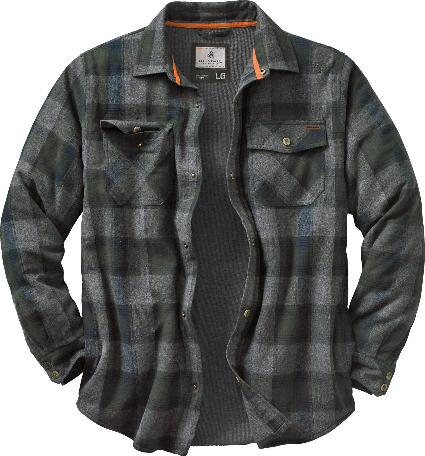 Men's Archer Thermal-Lined Flannel Shirt Jacket Rugged