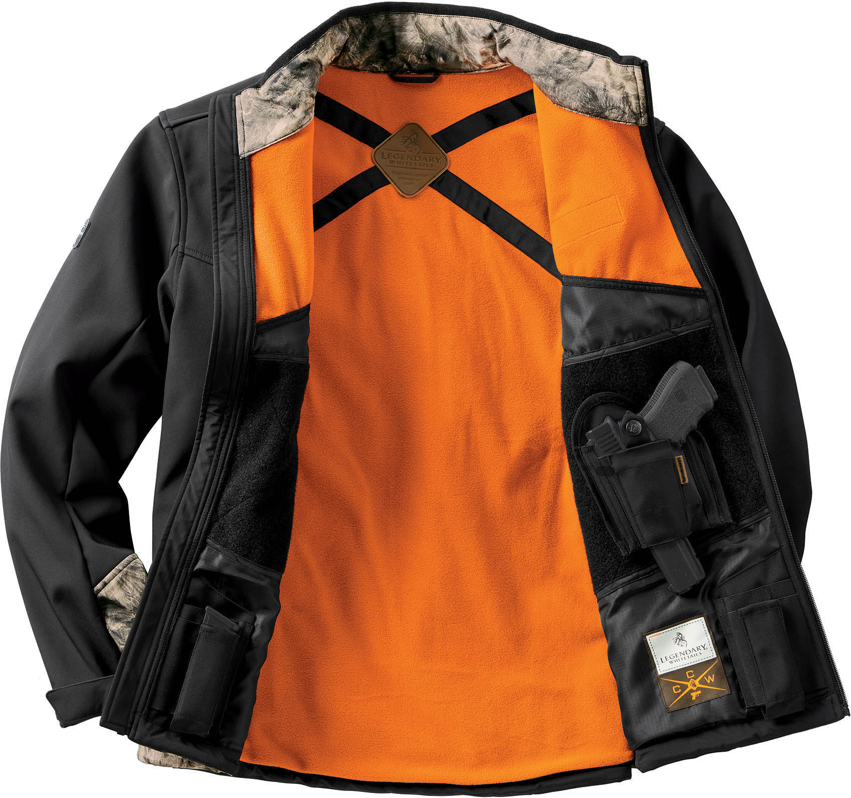 Legendary Whitetails mens Concealed Carry Softshell Jacket 