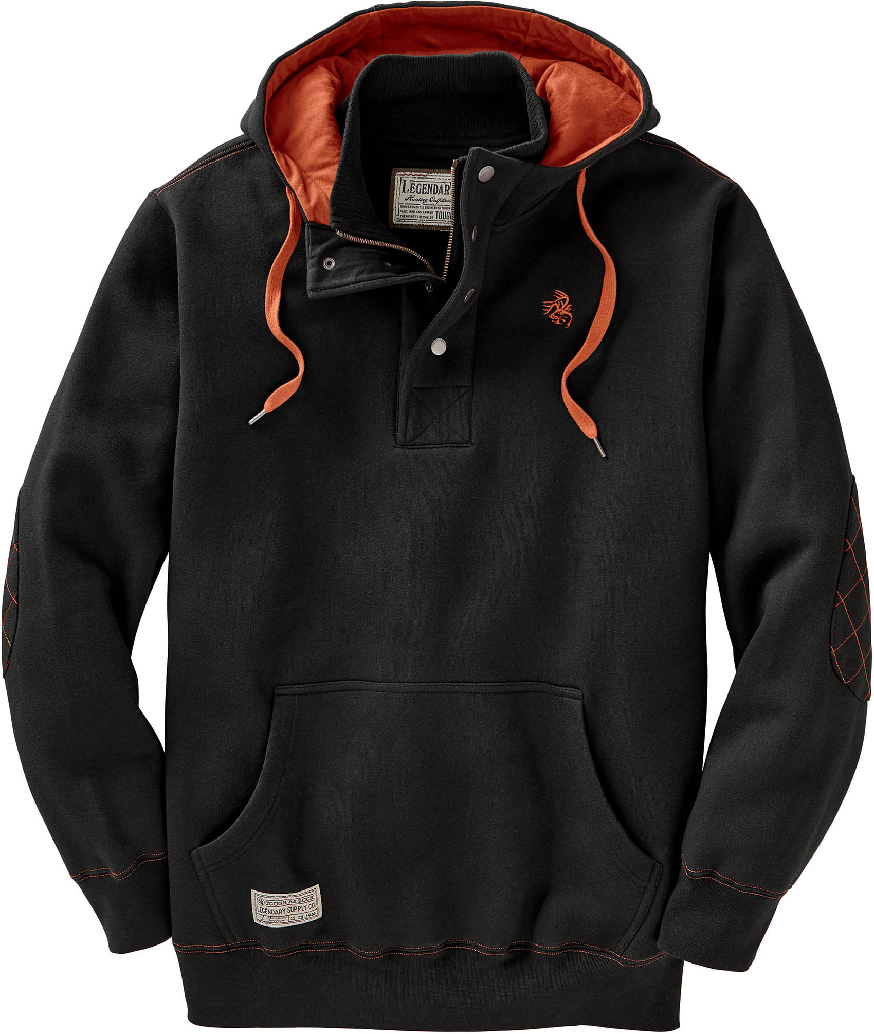Legendary whitetails men's top action heavyweight hoodie