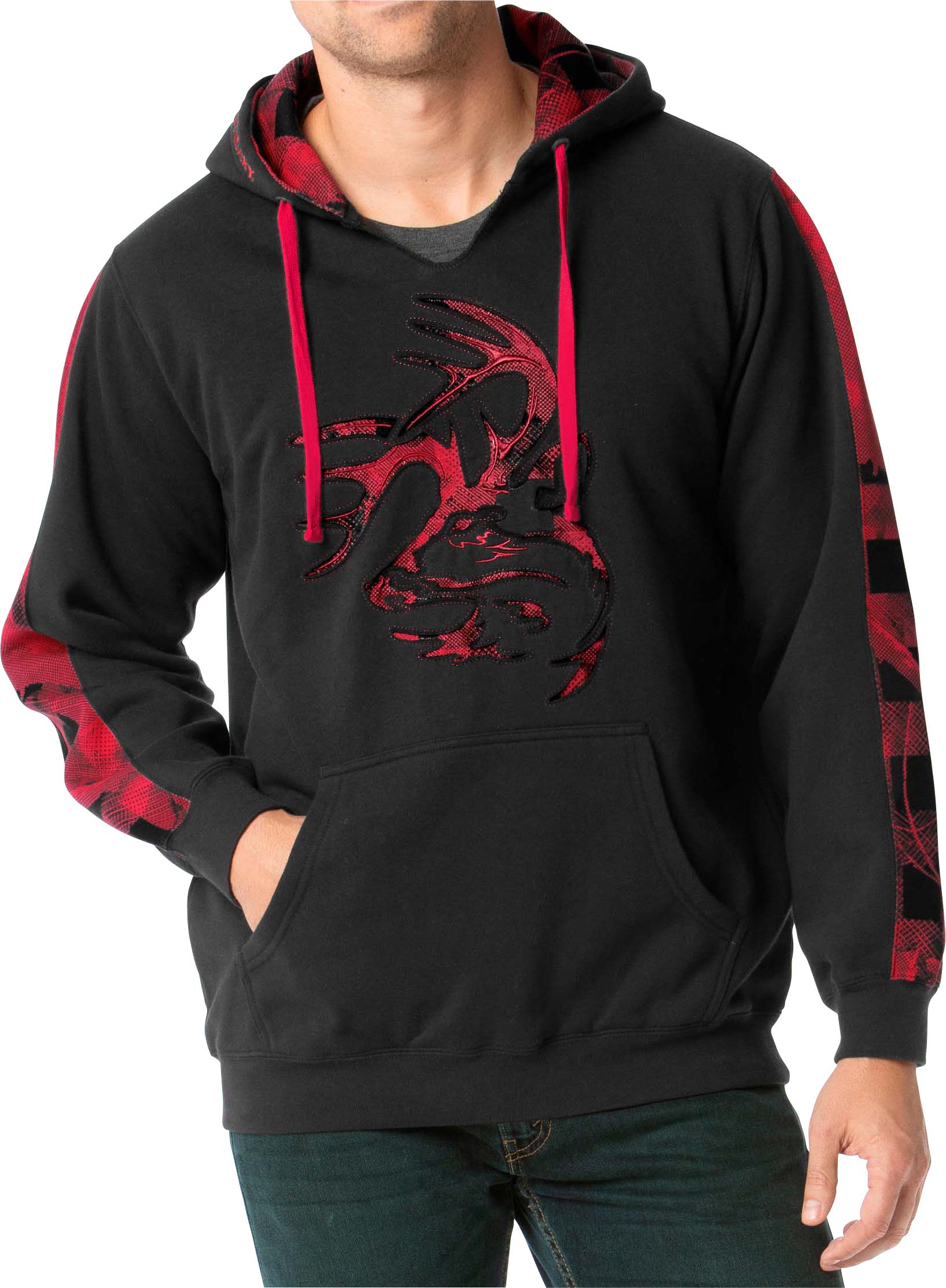 Men's Camo Plaid Outfitter Hoodie | Legendary Whitetails