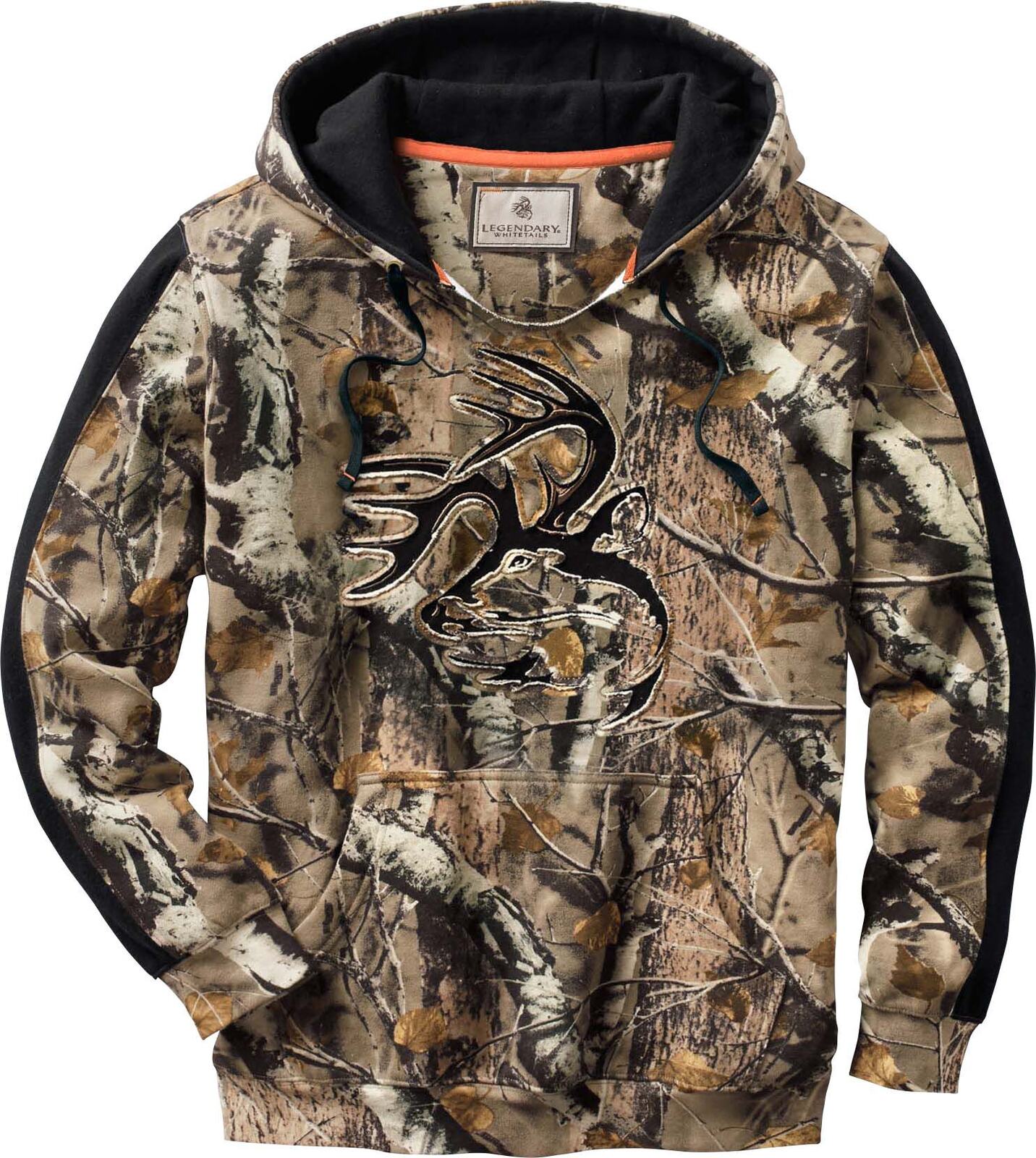 Men's Heavyweight Outfitter Camo Hoodie Stay Warm Stylish
