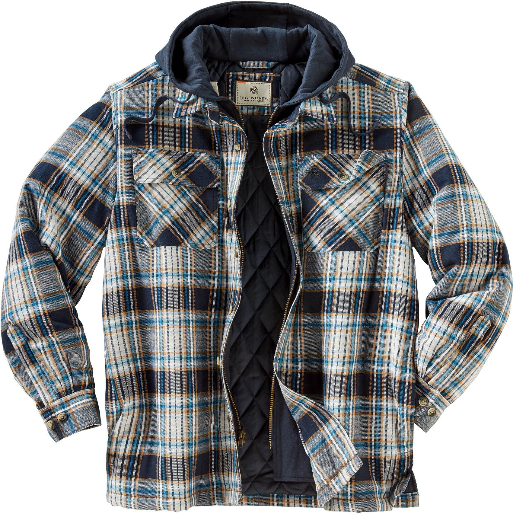 Maplewood Hooded Shirt Jacket | Legendary Whitetails