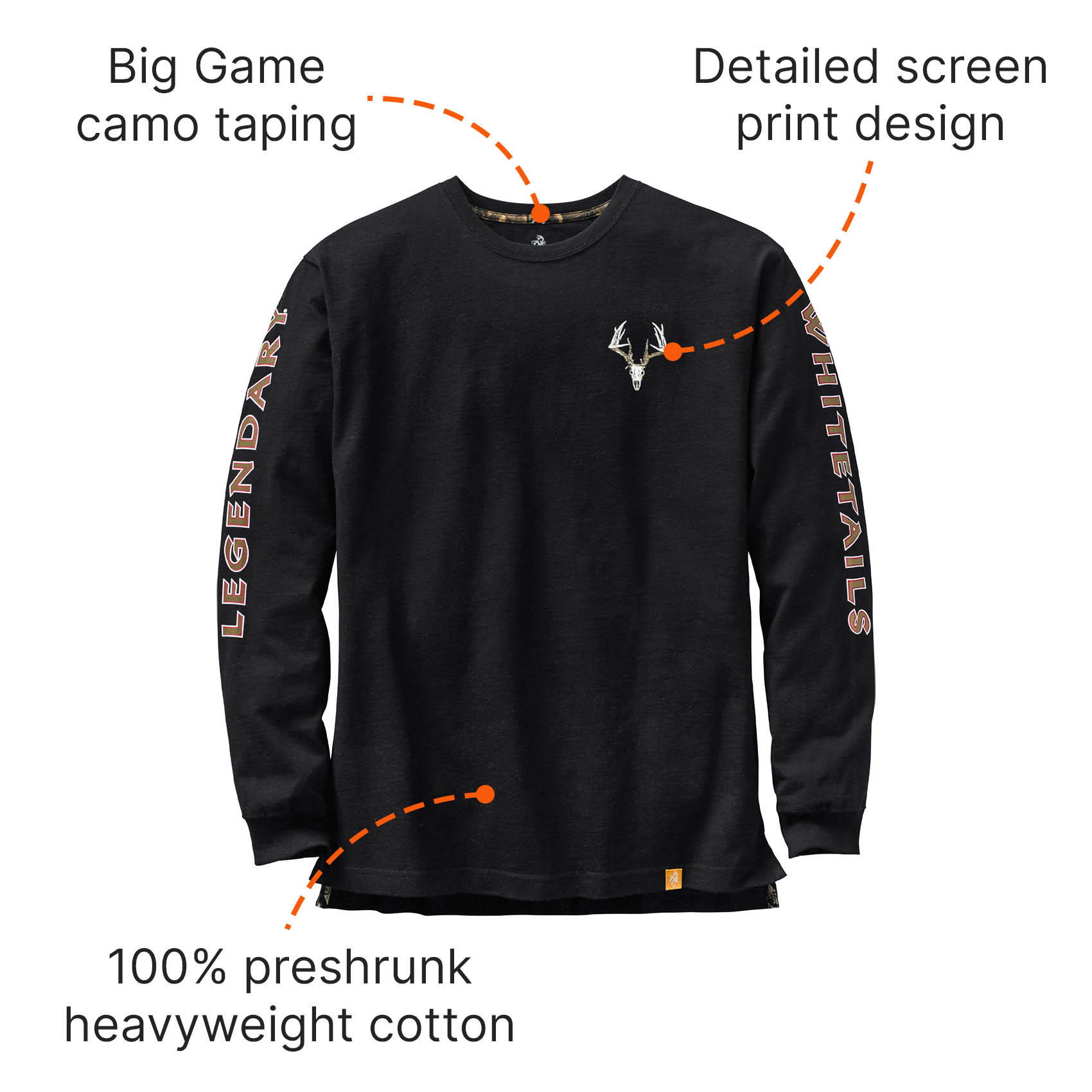Legendary Non-Typical Series Long Sleeve T-Shirt