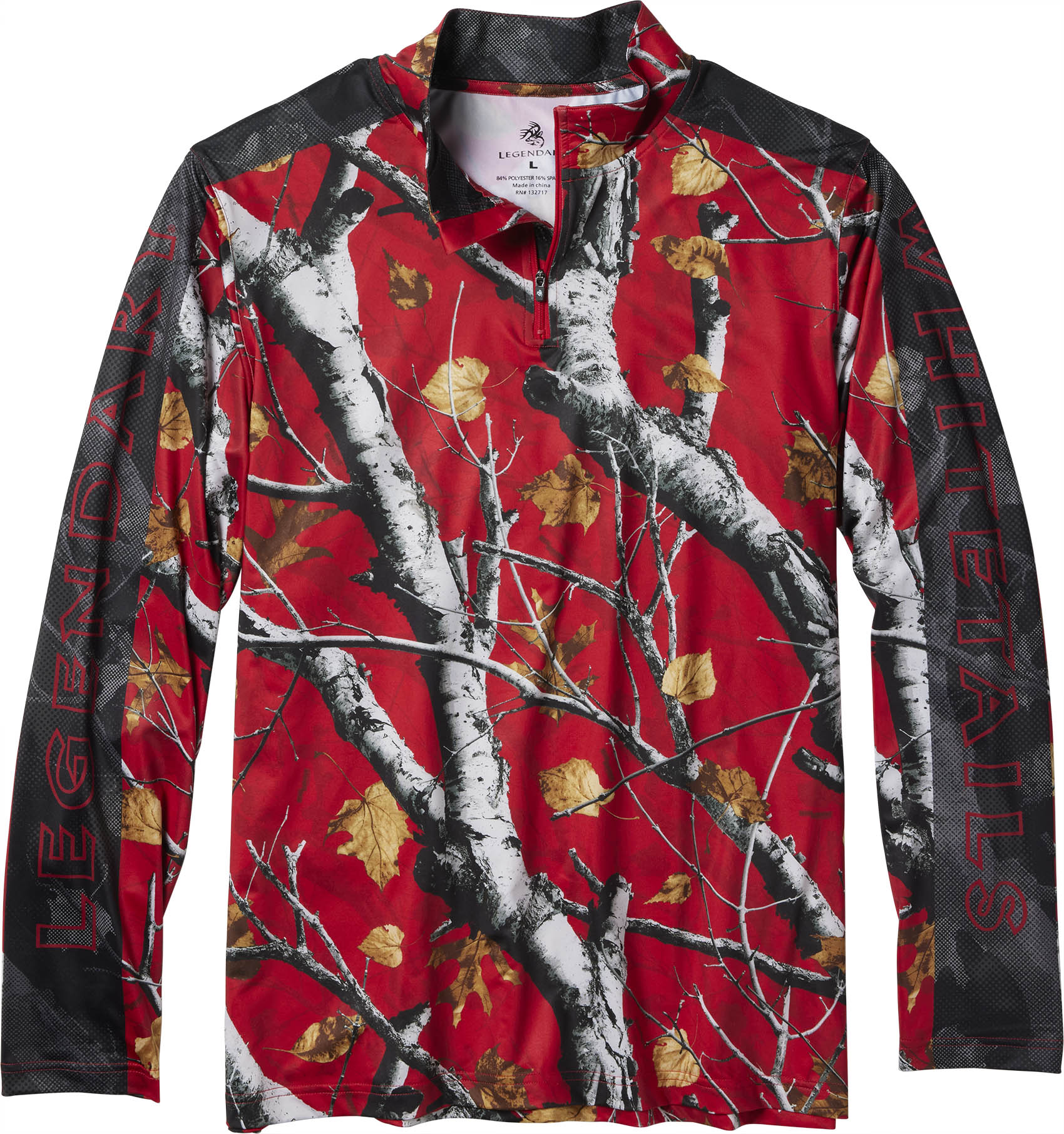 Legendary Whitetails Men's Shoal Performance 1/4 Zip Shirt