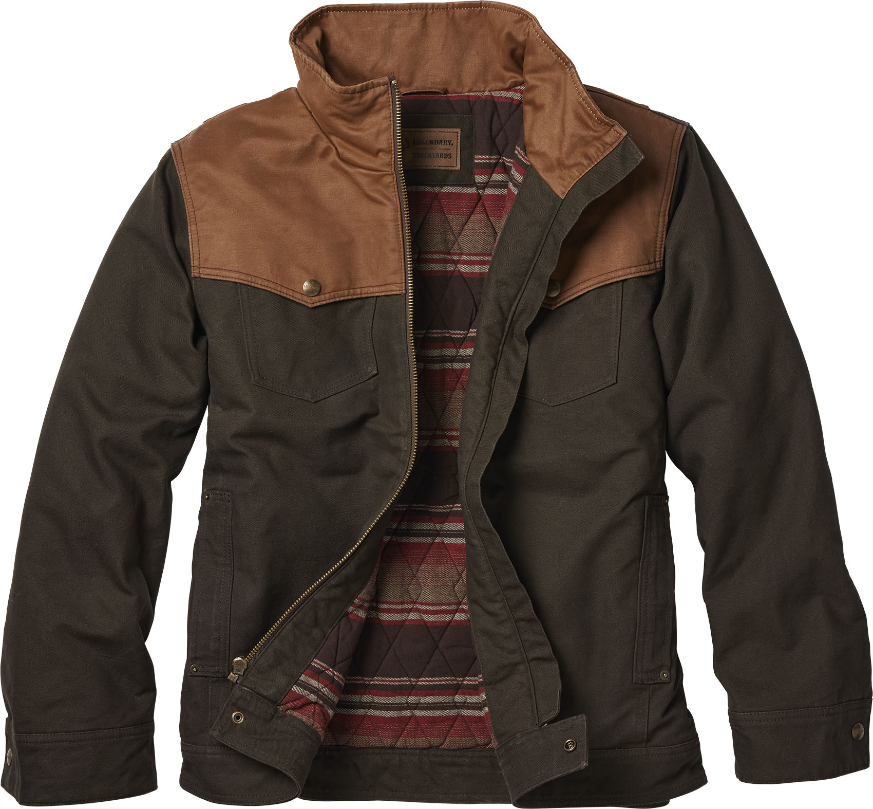 Men's Stockyards Bozeman Canvas Western Coat