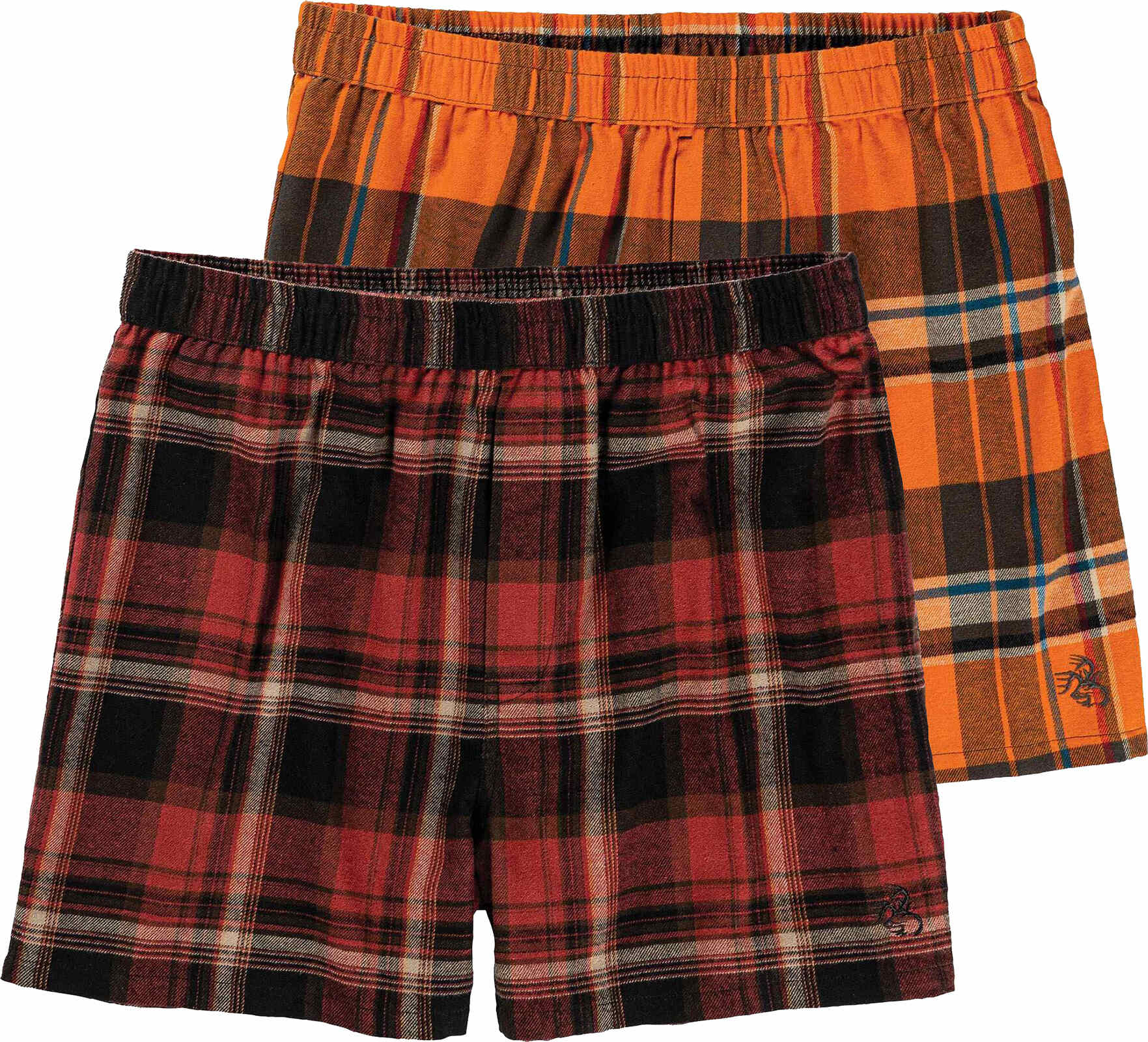 Men's Boxer Shorts Pack - Loose Fit Cotton Sleep Pajama Boxers, No Elastic Waist, 5-Pack Assorted Patterns - View #8