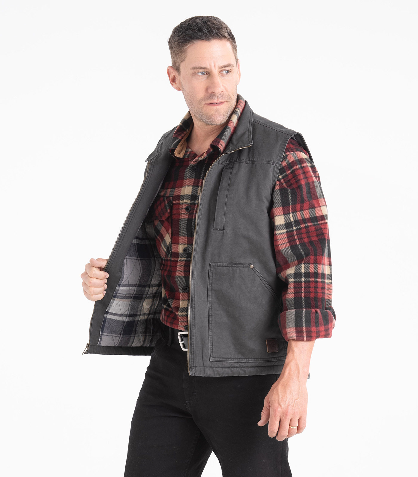 Flannel vest shop