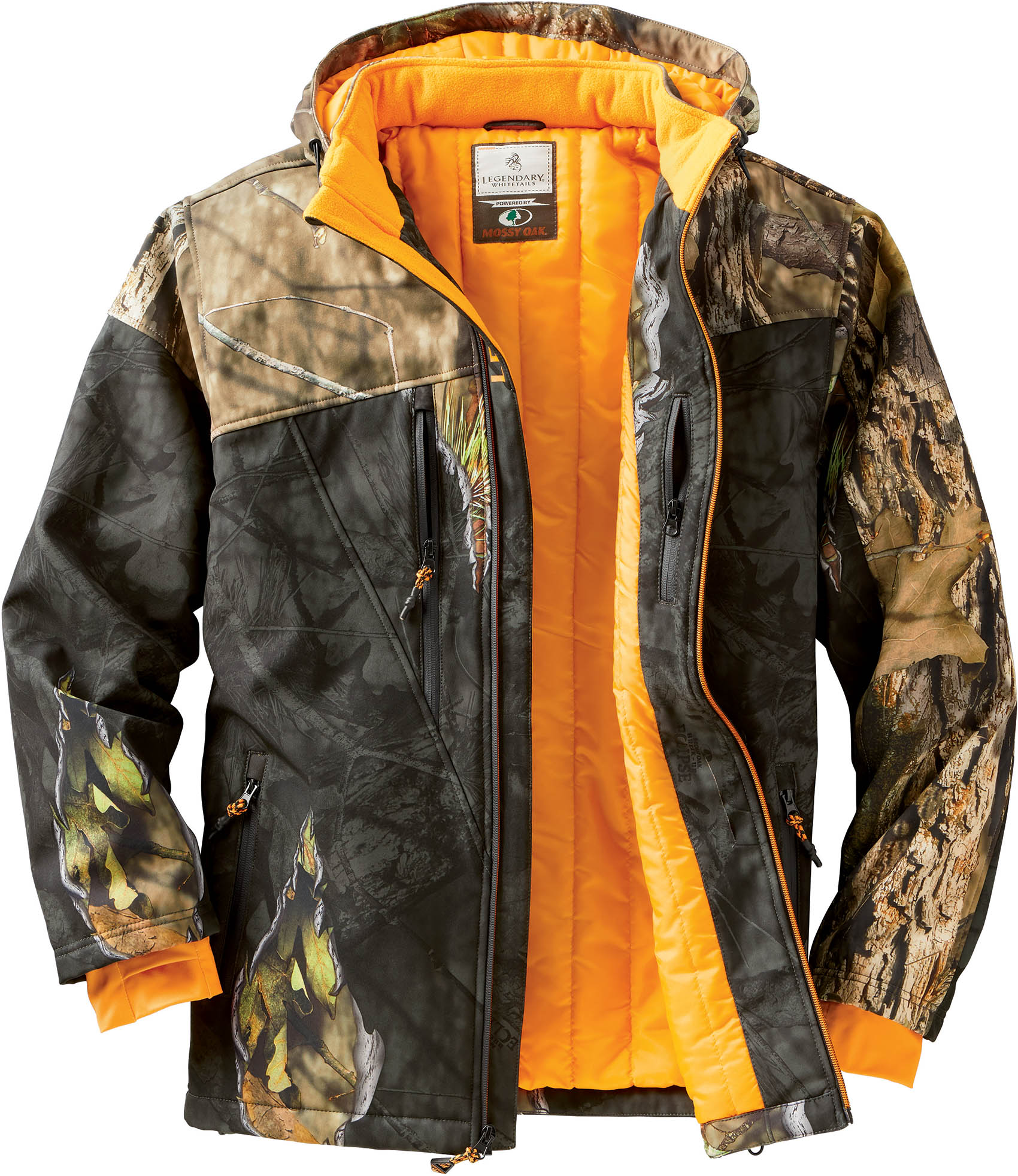 Men's Camo Print Water Repellent Insulated Jacket