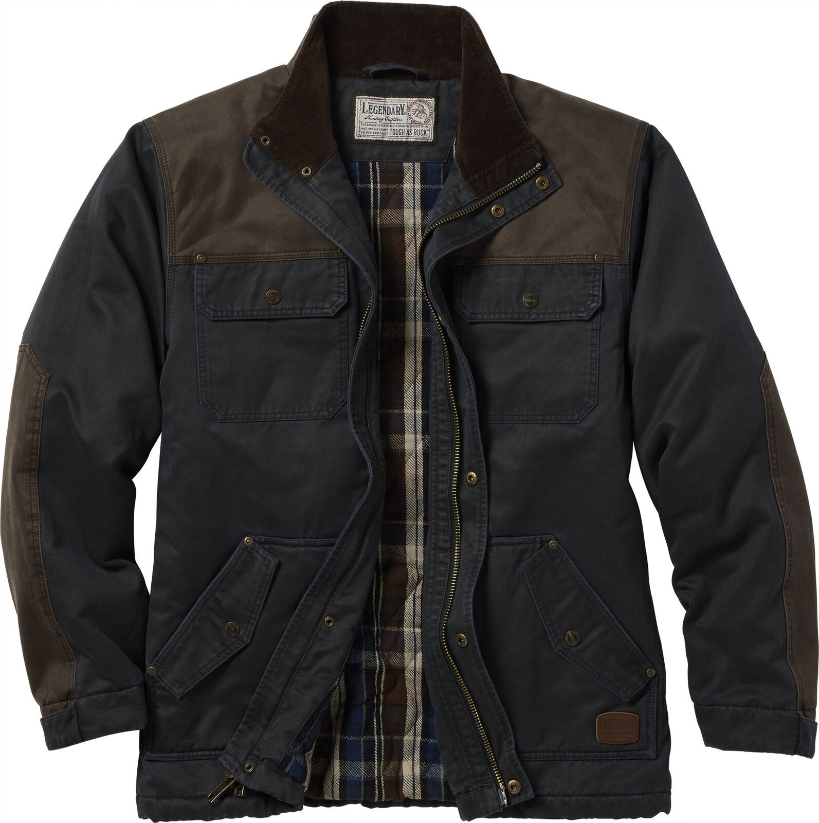 Men's Tough as Buck Chore Vintage Coat | Rugged Fabric & 8 Men's Tough as Buck Chore Vintage Coat | Rugged Fabric & 8