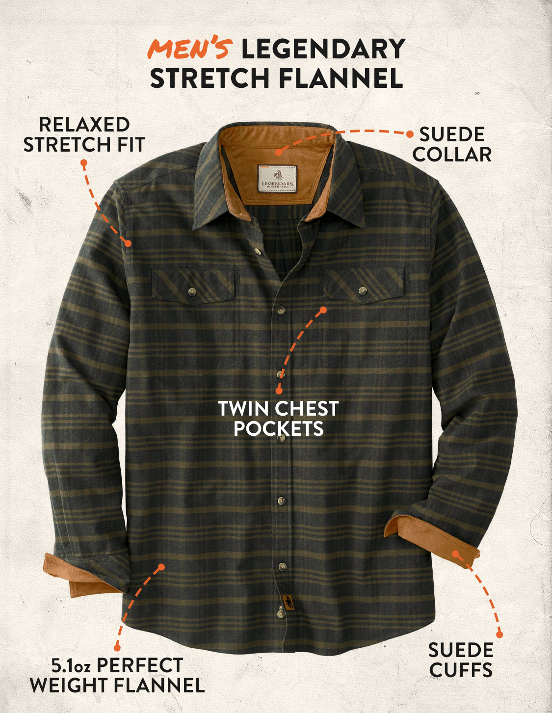 legendary flannel shirts