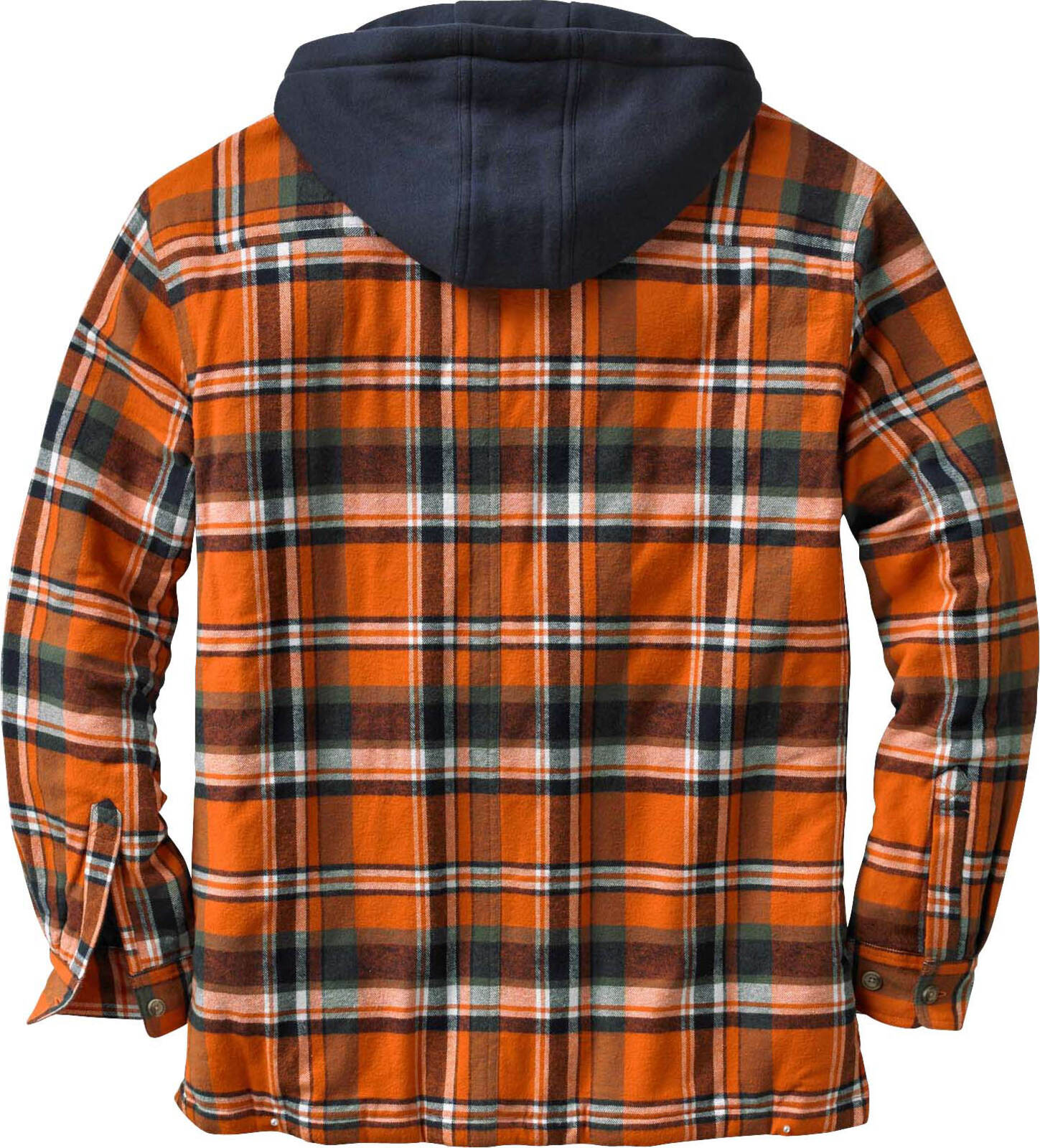 Men's Maplewood Hooded Flannel Jacket | Cozy Insulation for