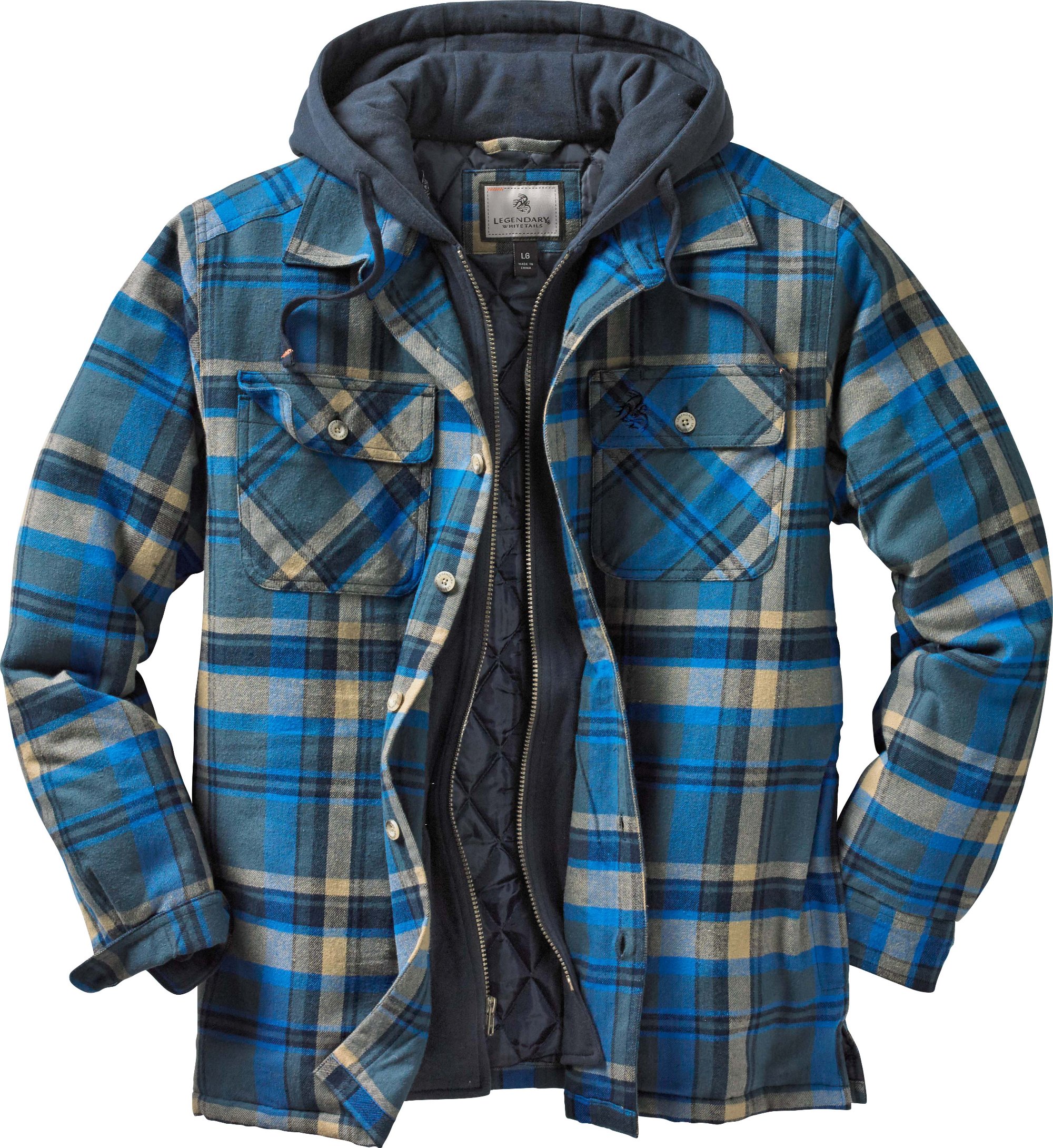 Maplewood Hooded Shirt Jacket | Legendary Whitetails