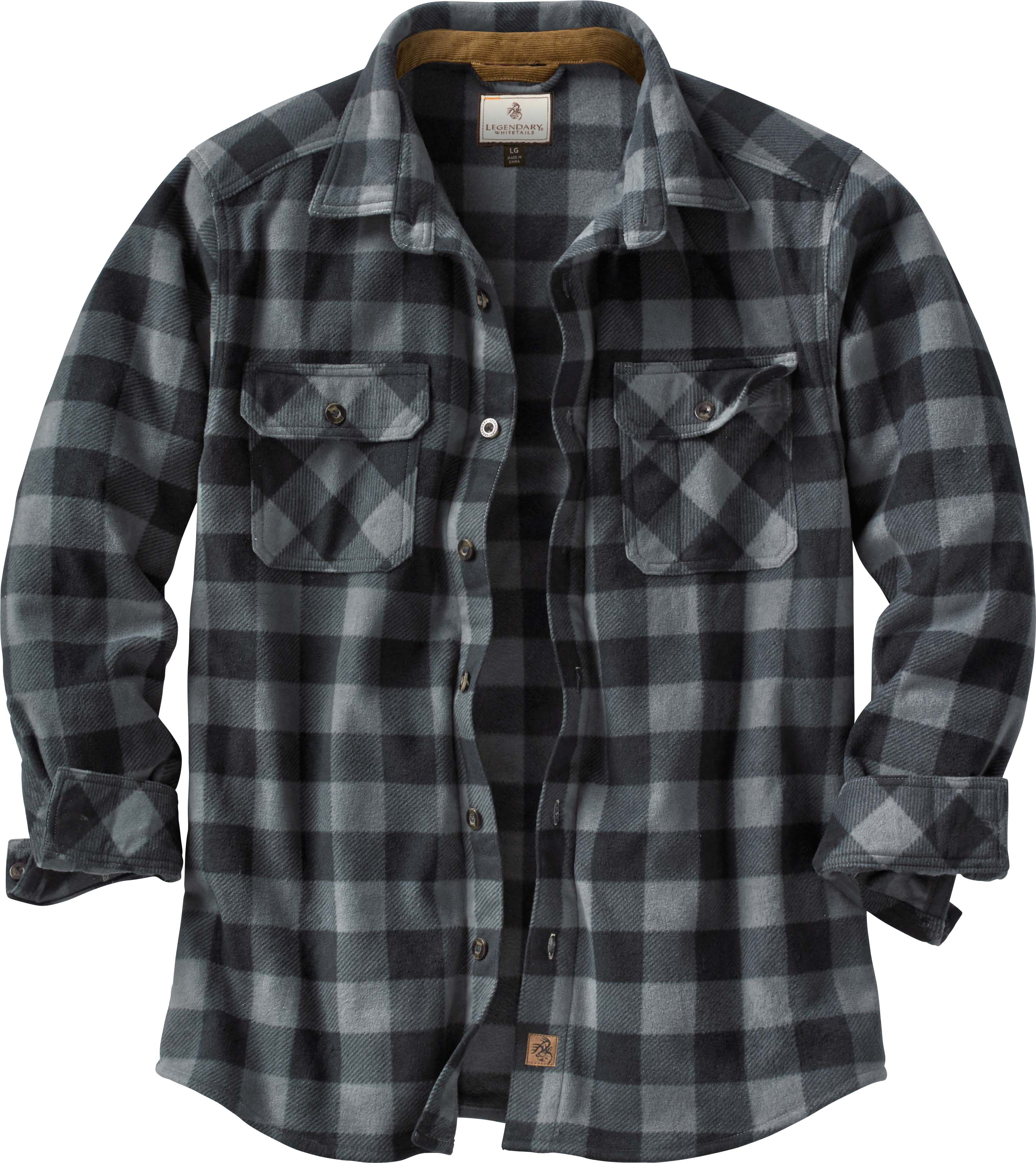 button up fleece