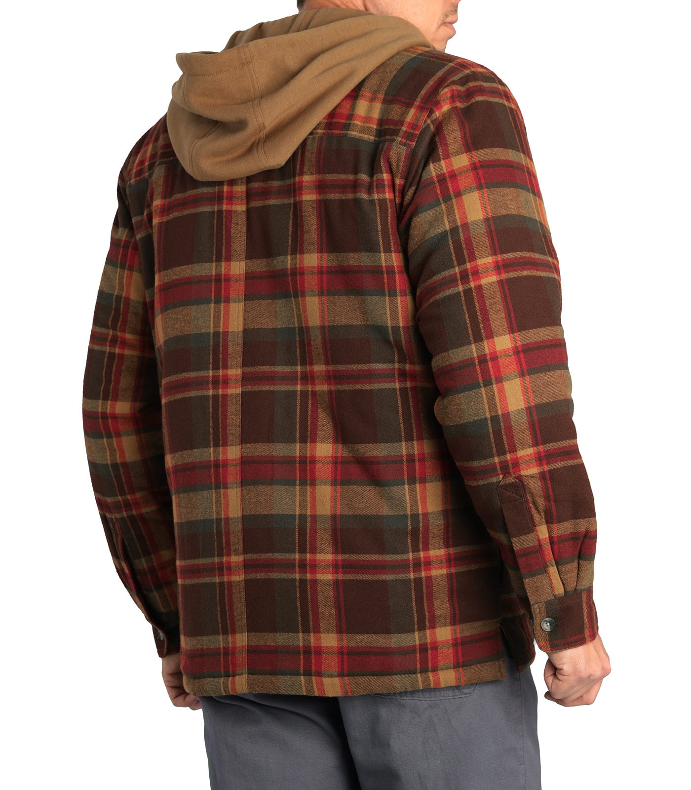 Men's Maplewood Hooded Flannel Jacket | Cozy Insulation for Hiking