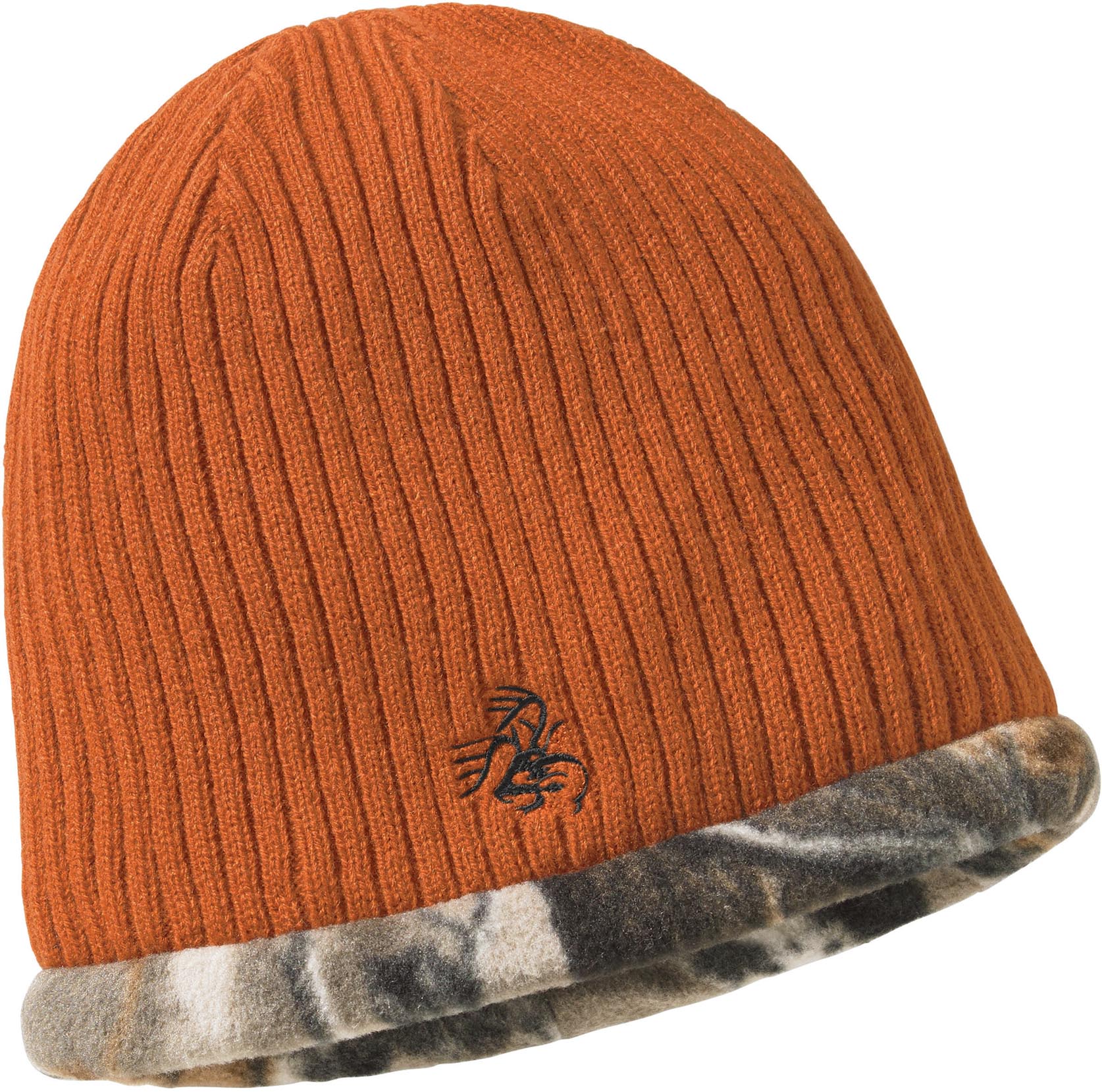 Mens Trophy Buck Reversible Knit Hat Legendary Whitetails