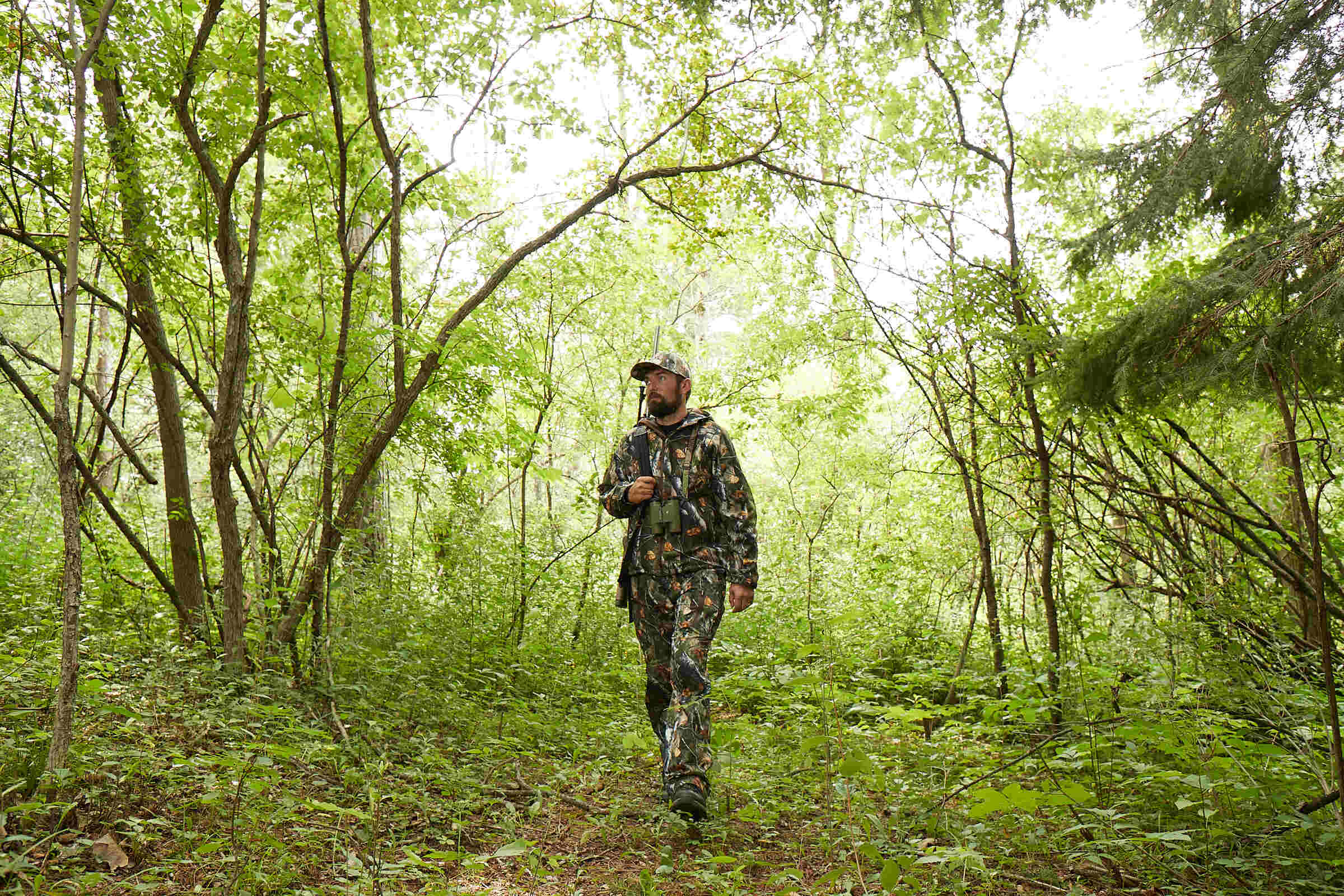 Men's HuntGuard Big Game Camo Softshell Jacket