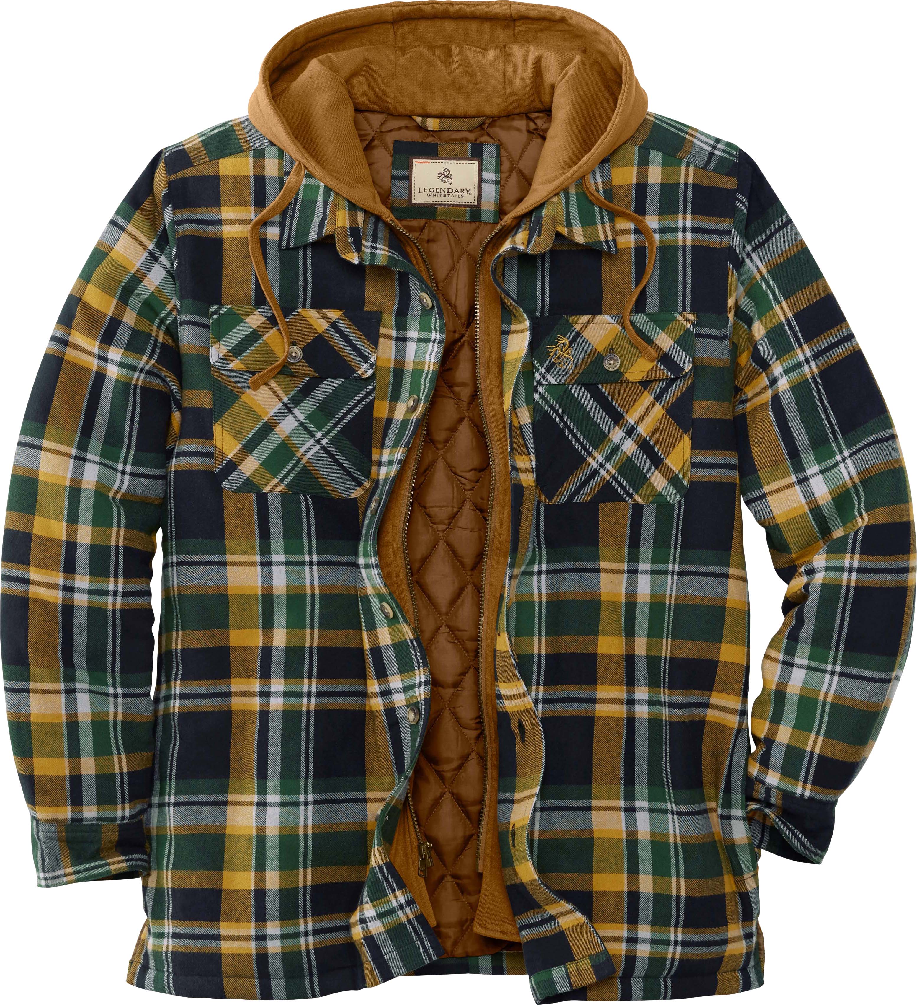 Maplewood Hooded Shirt Jacket  Legendary Whitetails