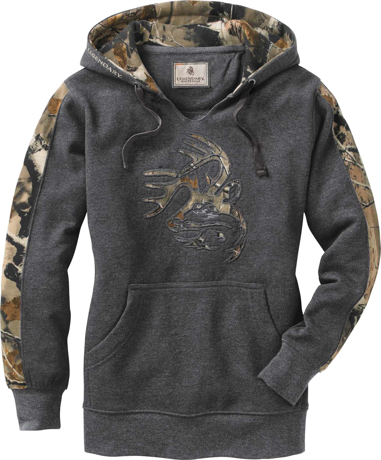legendary whitetails snowcap camo hoodie
