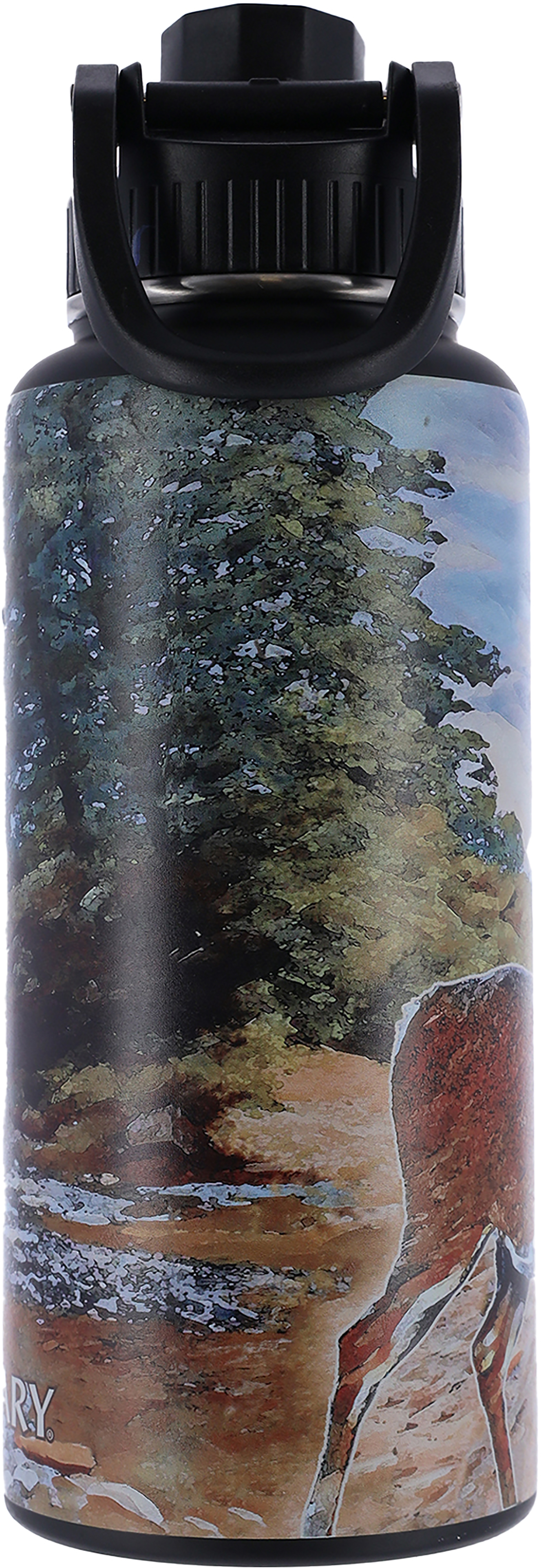 Legendary Painted Landscape Scene 32 oz Water Bottle