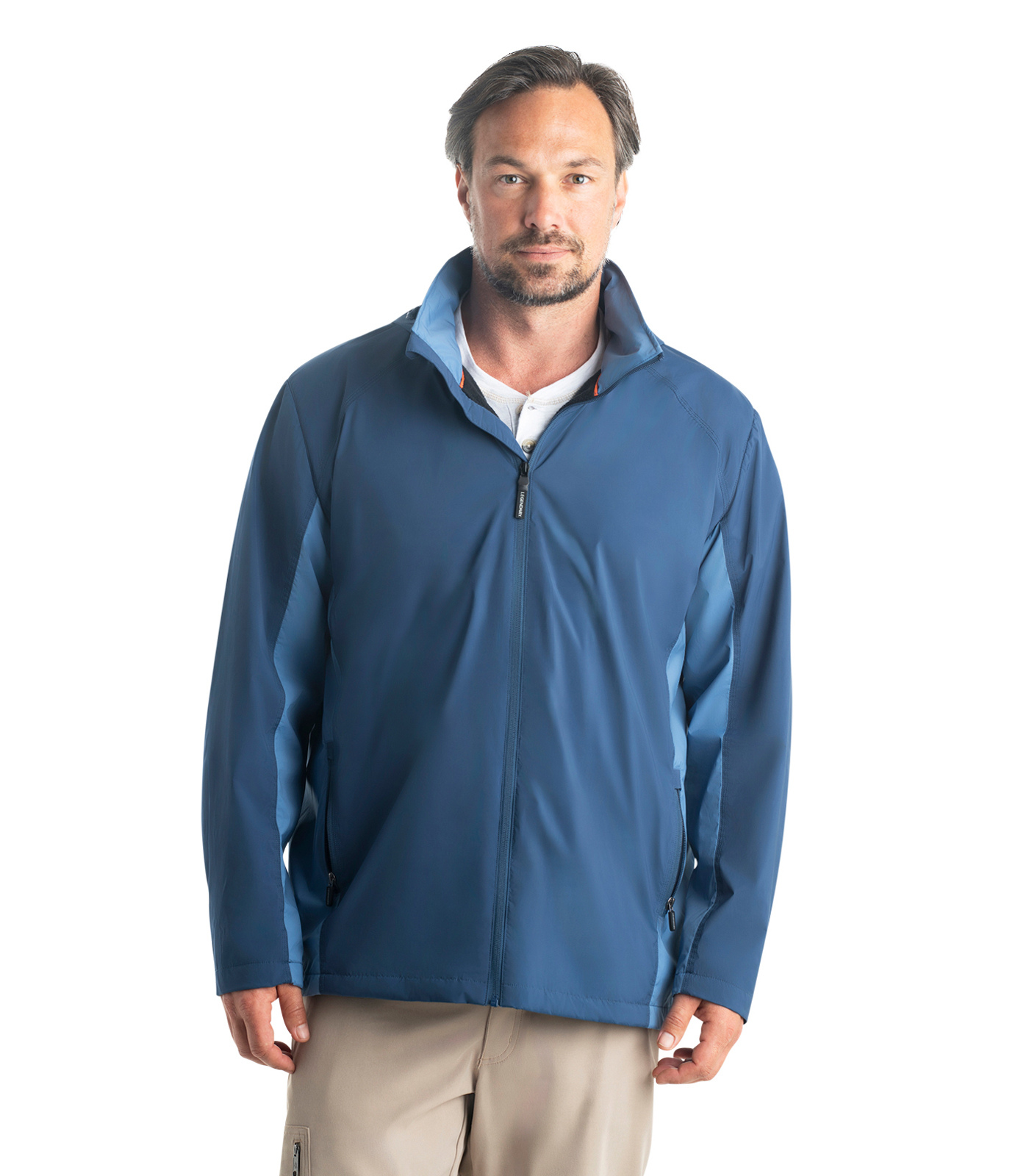 Men's Water-Resistant Hooded Jacket | Windproof Raincoat