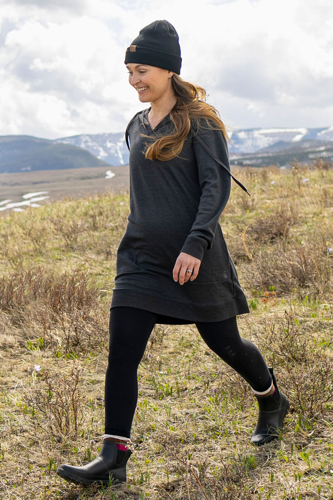 Womens long sleeved dress hotsell