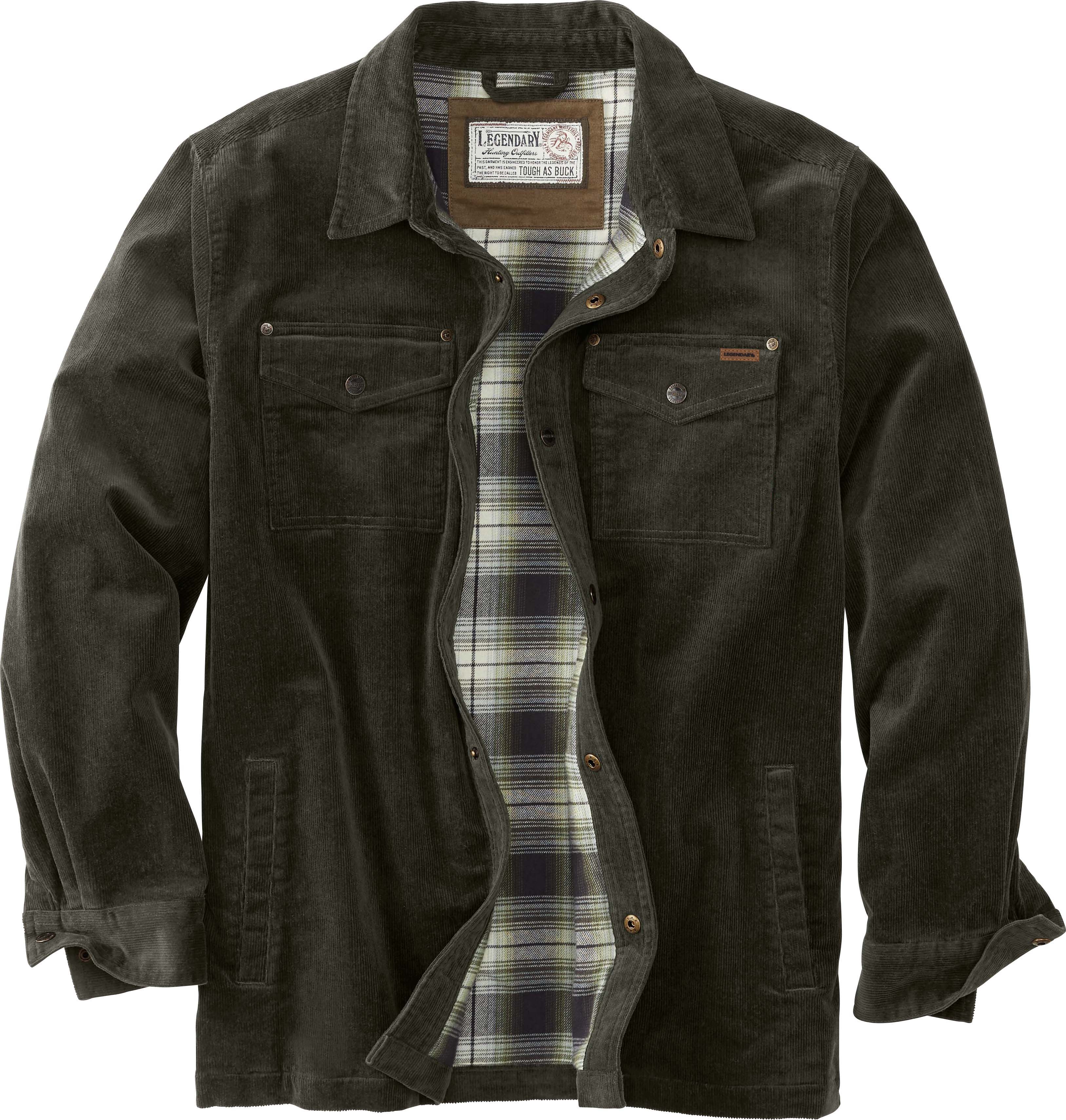 Shop Men's Tough As Buck Corduroy Shirt Jacket | Legendary Whitetails