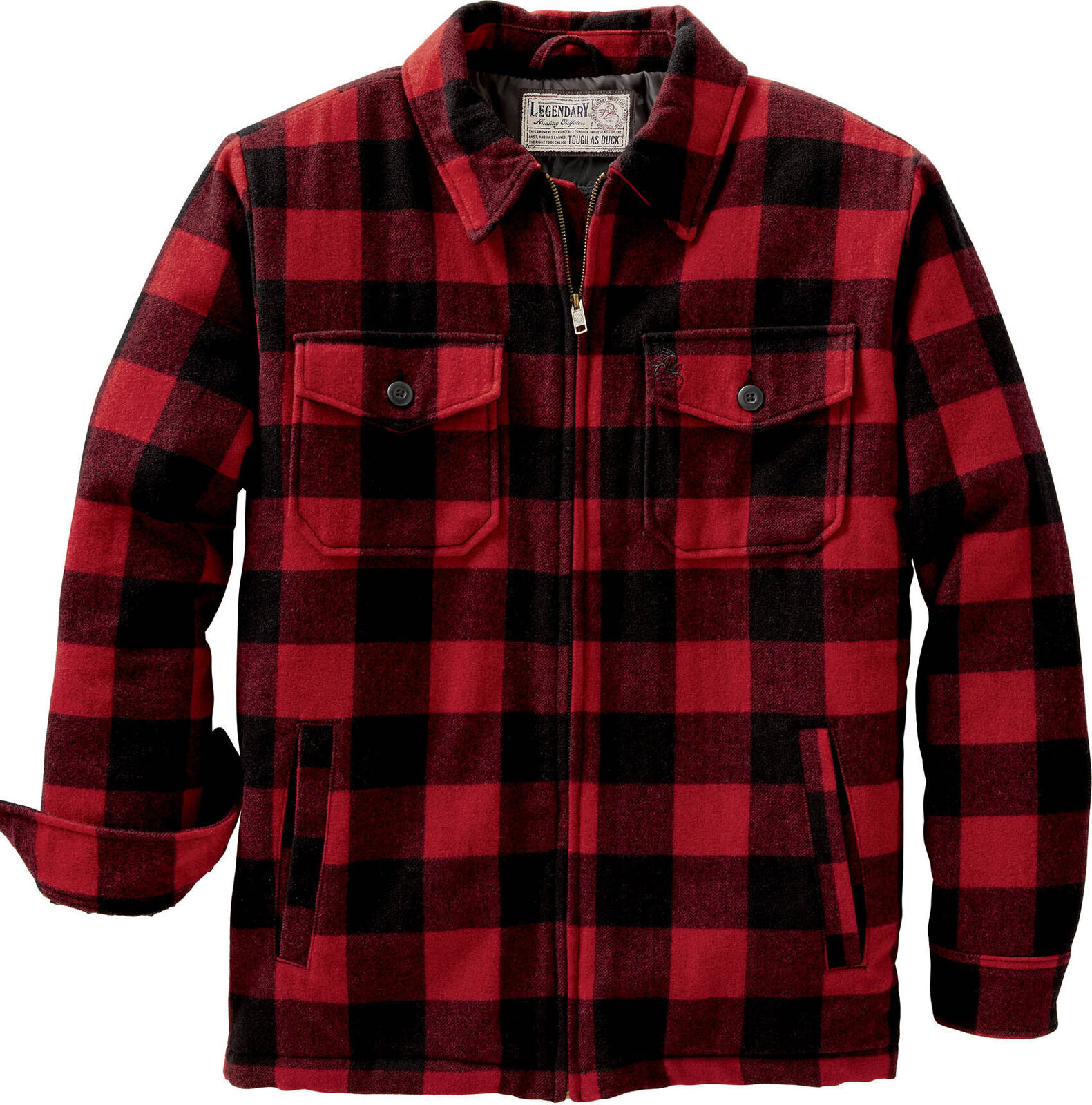 Legendary whitetails the outdoorsman buffalo plaid jacket outlet