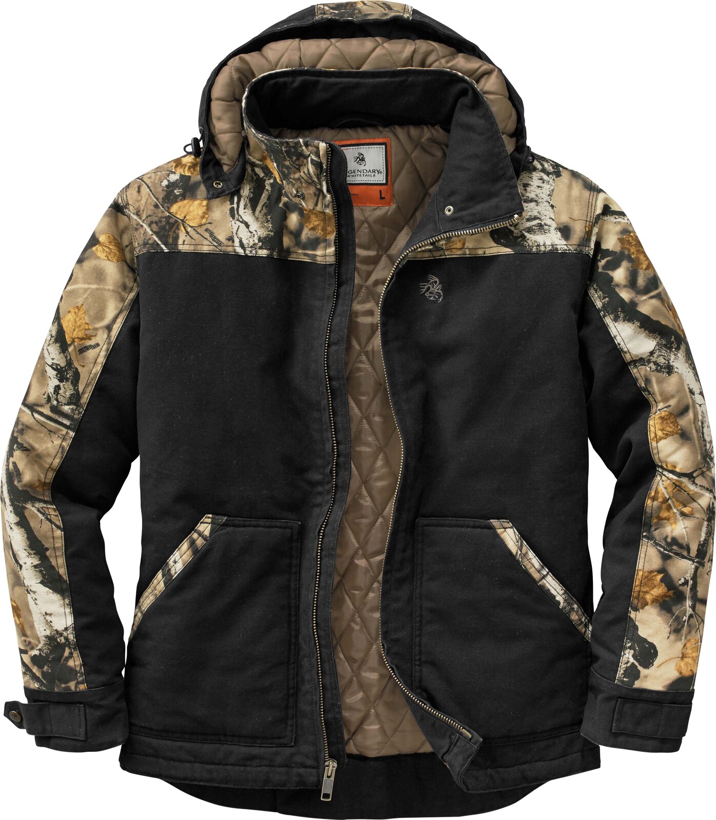 Men's Canvas Cross Trail Camo Workwear Coat | Heavy-Duty
