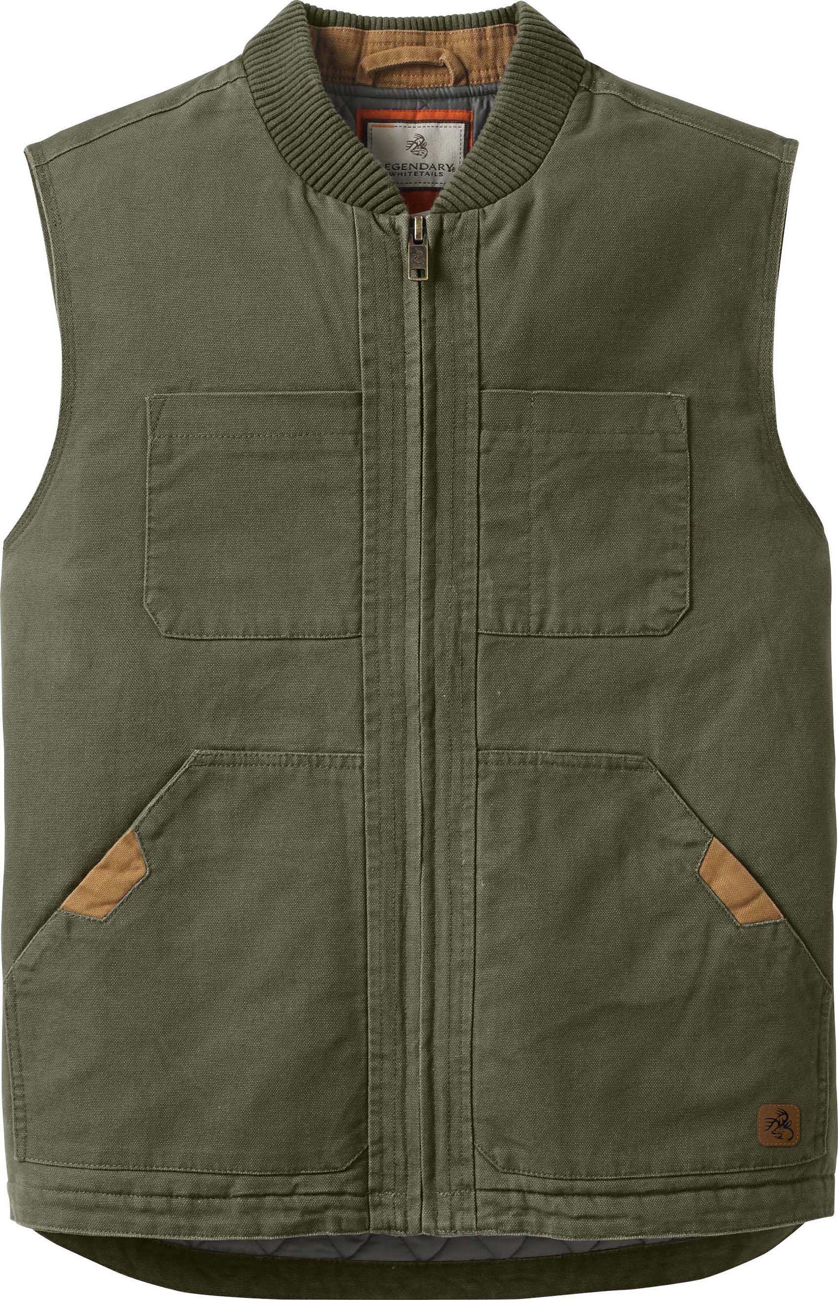 Men's Canvas Cross Trail Vest | Legendary Whitetails