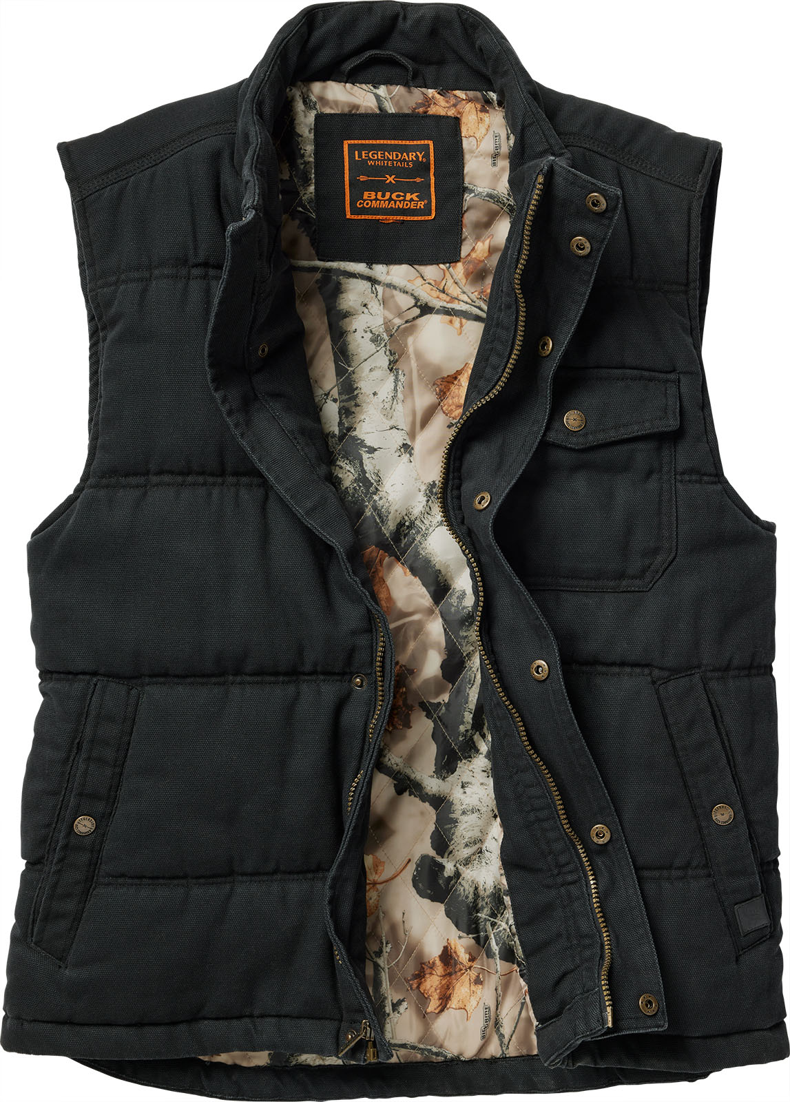 Men's Buck Commander Cabin Creek Quilted Canvas Vest