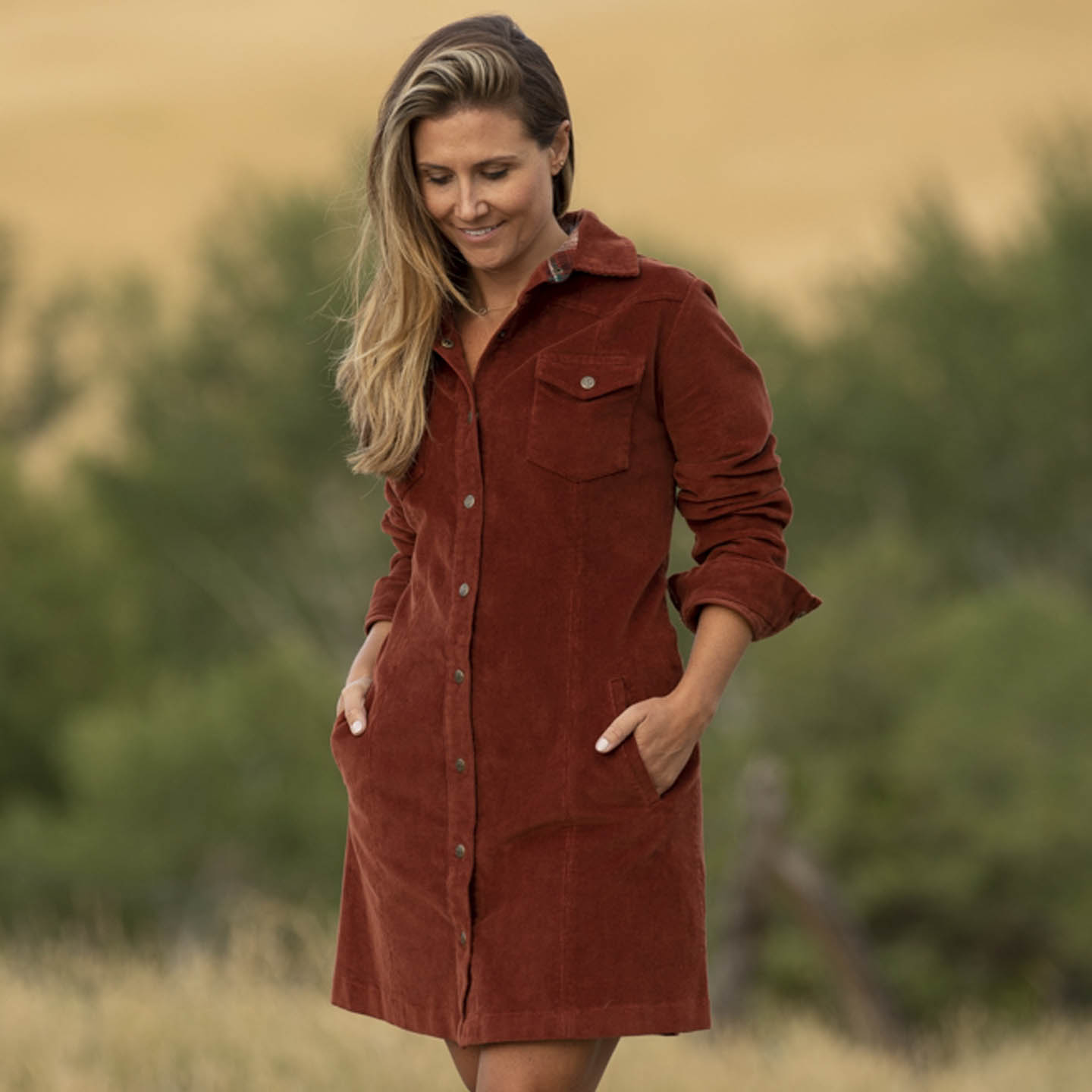 verf Weekendtas het internet Shop Women's Roadhouse Corduroy Dress | Legendary Whitetails