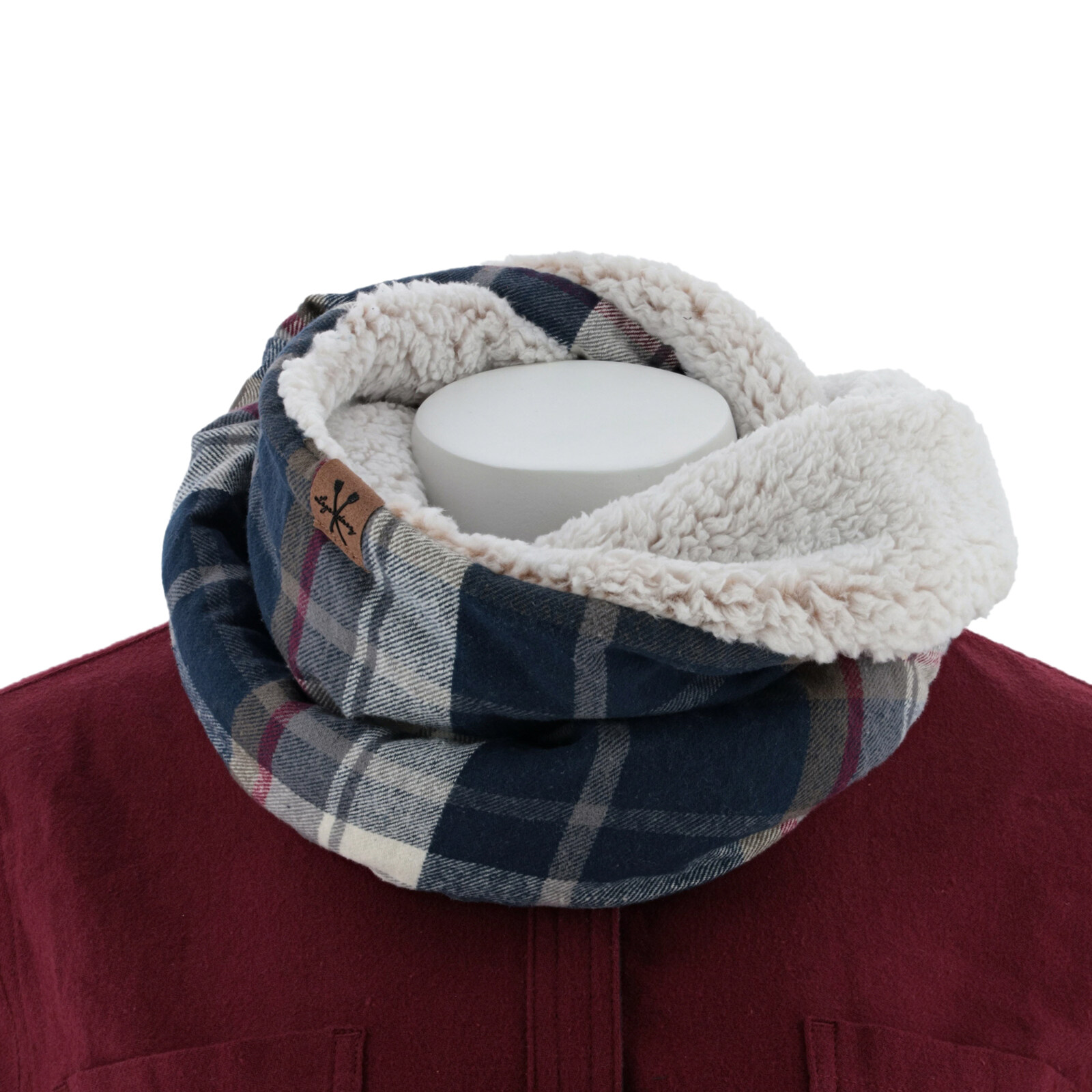 Reversible Infinity Scarf | 2-in-1 Winter & Casual Style