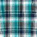 Turquoise Pacific Plaid